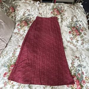 Brandy Melville Floral Maxi Skirt